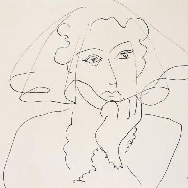 Henri Matisse — Женщина а-ля вуаль