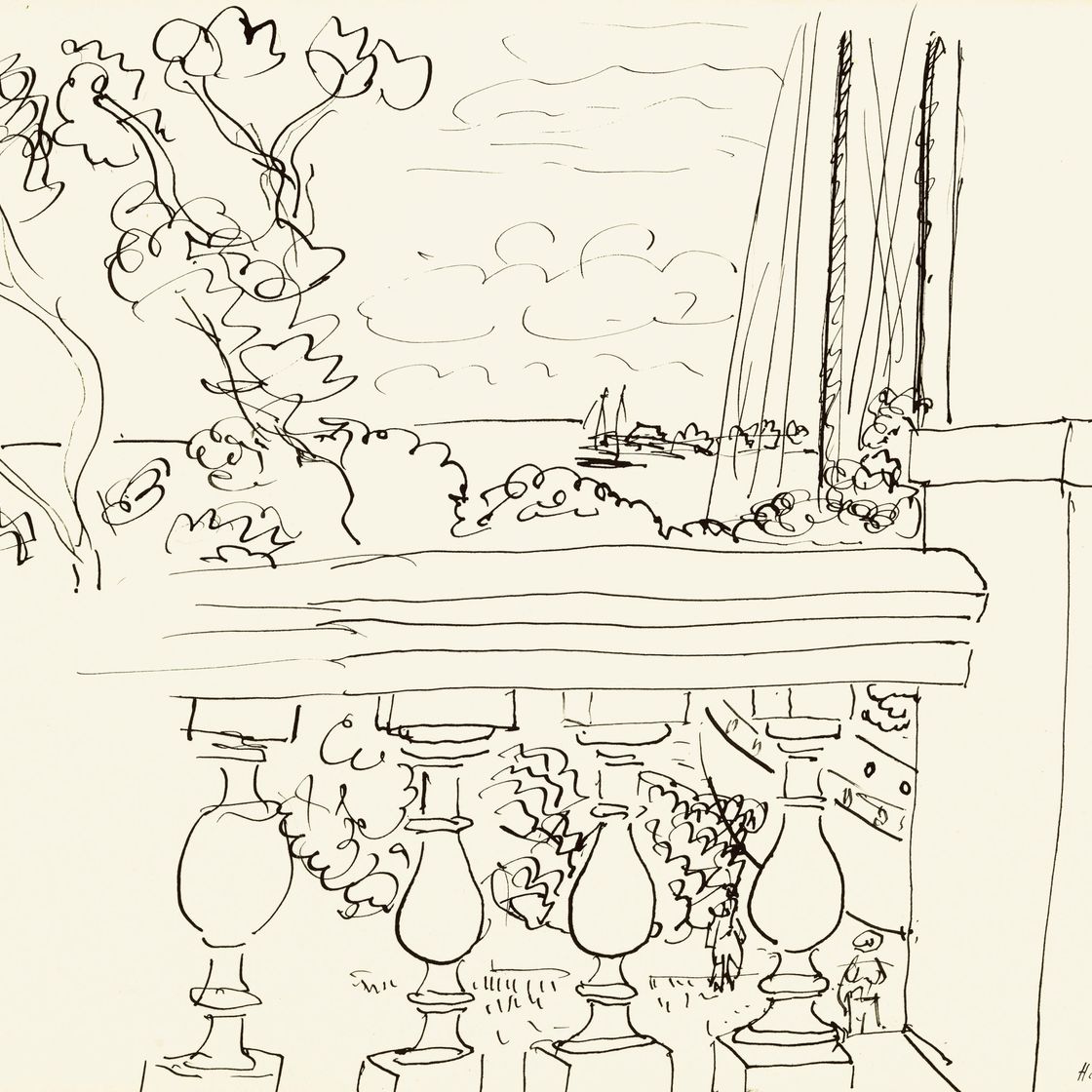 Henri Matisse — Вид на море на Таити