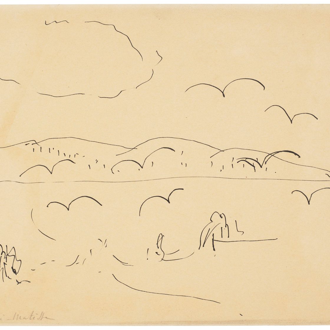 Henri Matisse — Оплата в Мароккане