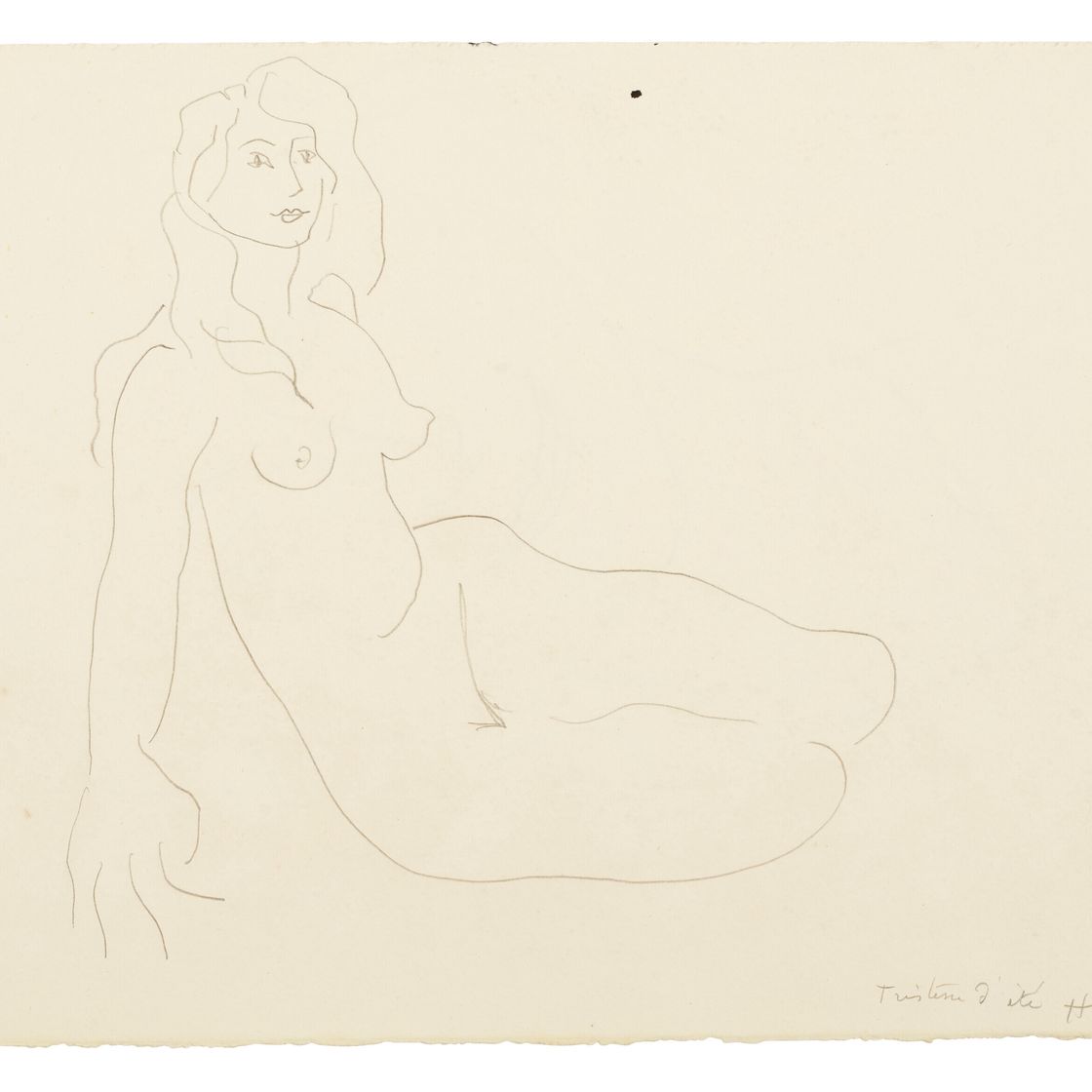 Henri Matisse — Невеста ( прямая сторона ); Женский портрет ( оборотная сторона )