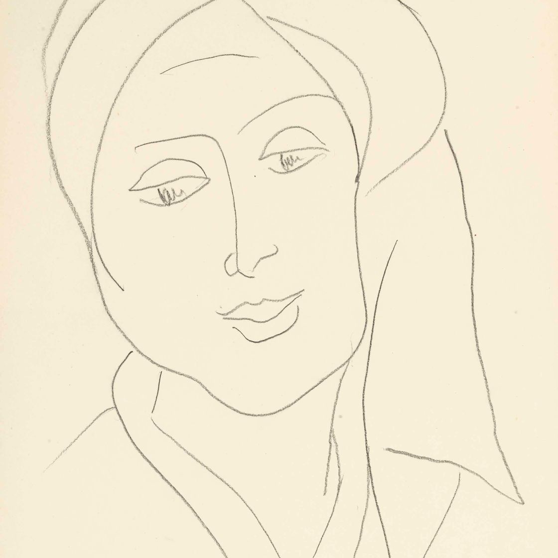 Henri Matisse — Женщина в тюрбане (Лидия)