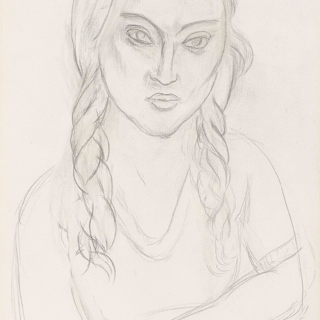 Henri Matisse — Портрет Жильберты Лалле