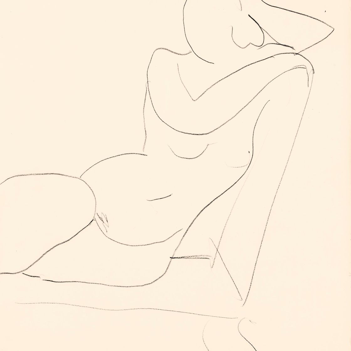 Henri Matisse — Ну, а ля желтый шезлонг