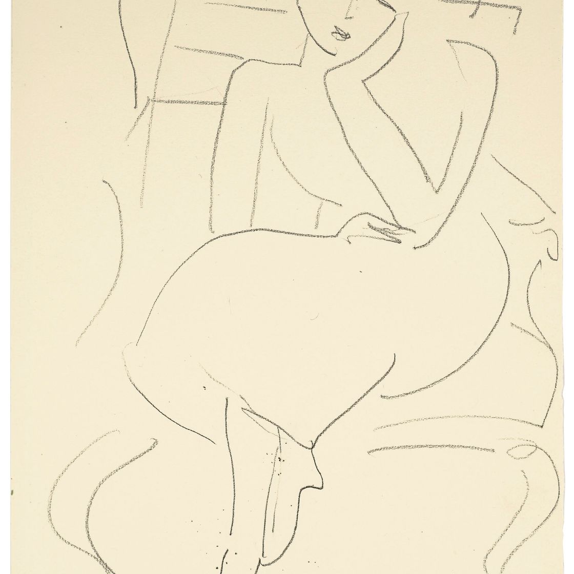 Henri Matisse — Женщина танцует без стеснения