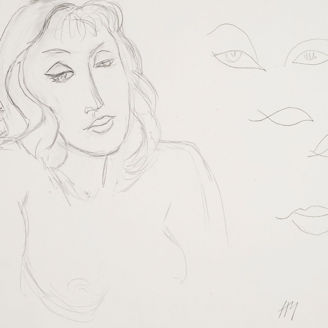 Henri Matisse — Женщина и этюды из прошлого