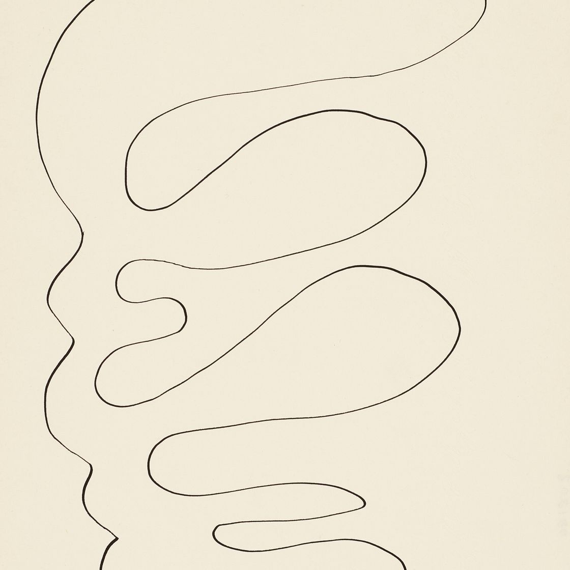 Henri Matisse — Арабеска (этюд для иллюстрации к жизни "Цветы зла"), изображение 1