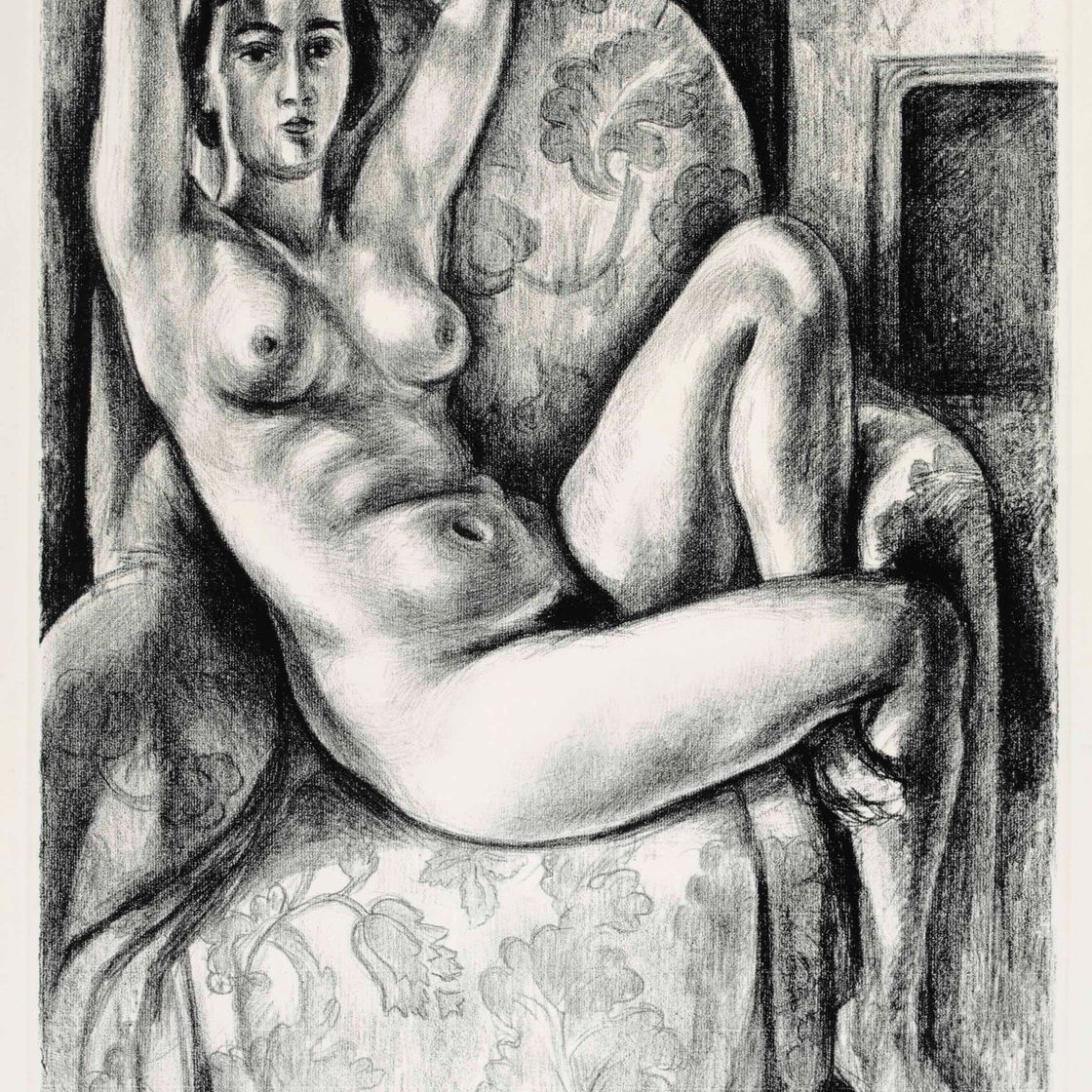 Henri Matisse — Ну, а голубое сердце - это кот единственной возлюбленной (Дютюит-Матисс, 454)