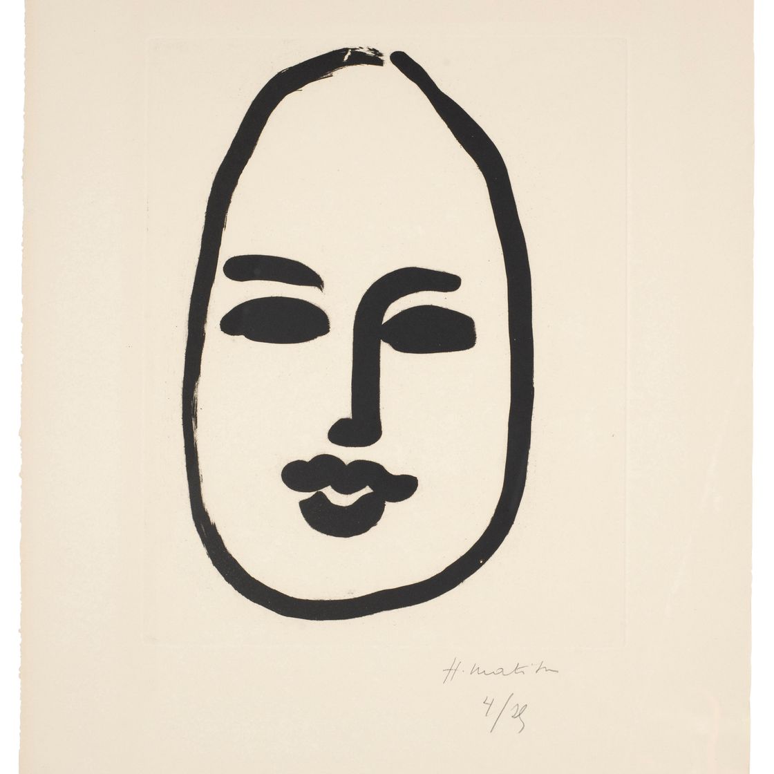 Henri Matisse — Маска д'Апре Д.А. II