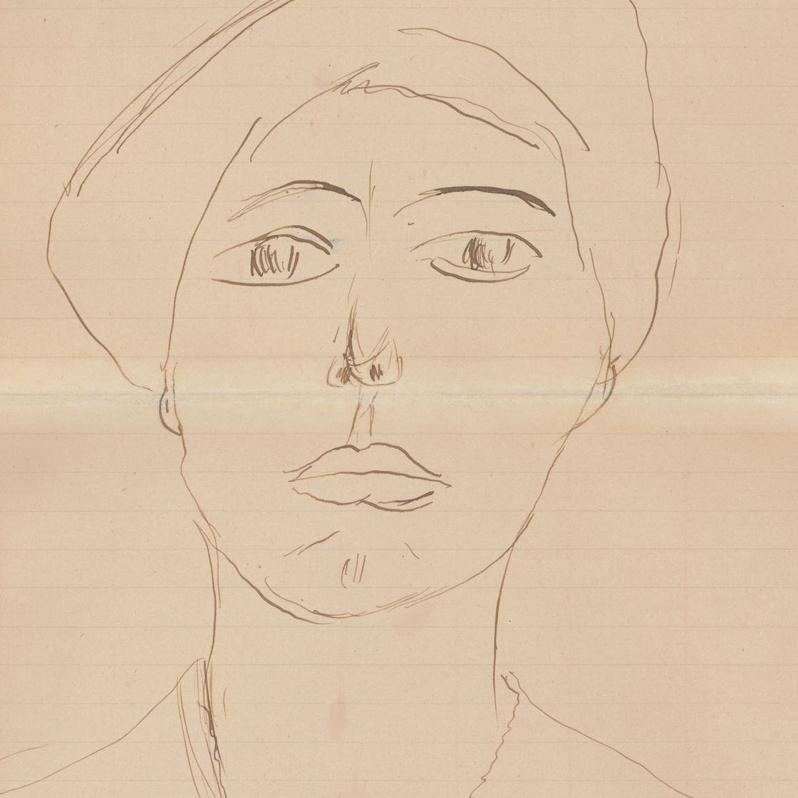 Henri Matisse — Женский портрет (Ольга Меерсон), изображение 1