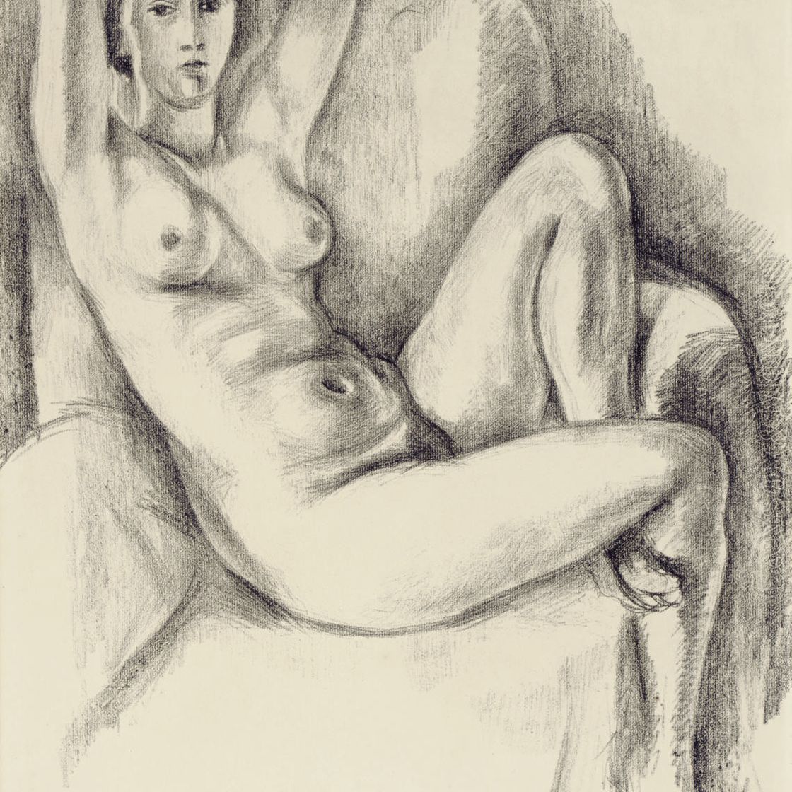 Henri Matisse — Ну, в голубом платье (D. 442)