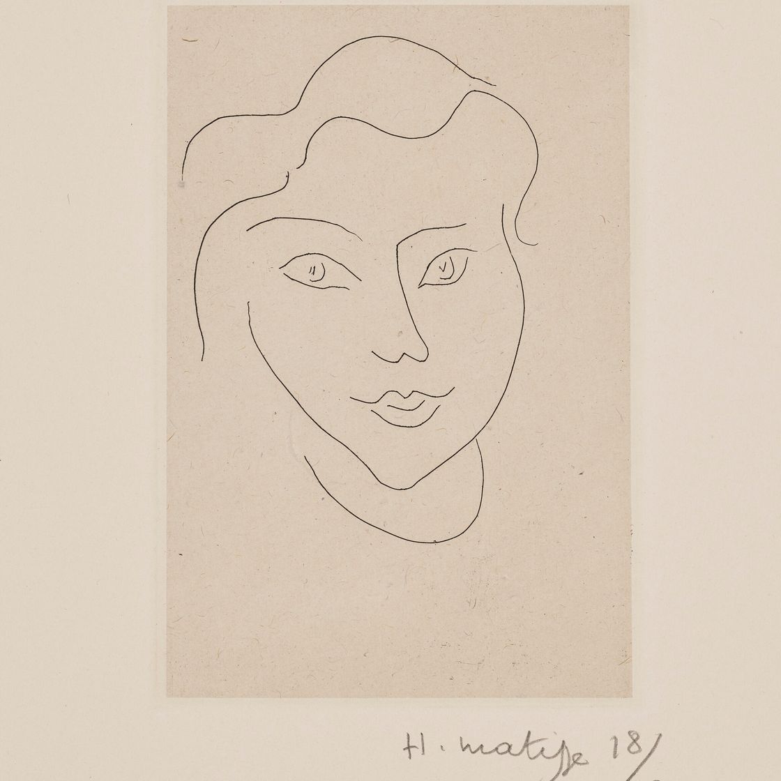 Henri Matisse — Молодая женщина в свете прожекторов