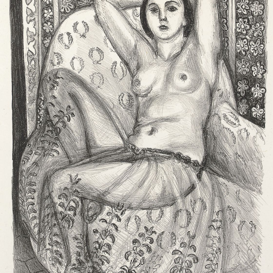 Henri Matisse — Костюм одалиски в тюлевом платье (арт. 443)