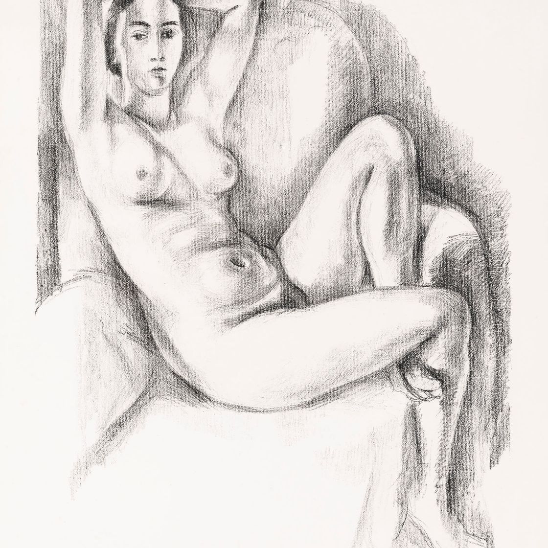 Henri Matisse — Ну, в голубом платье (D. 442)