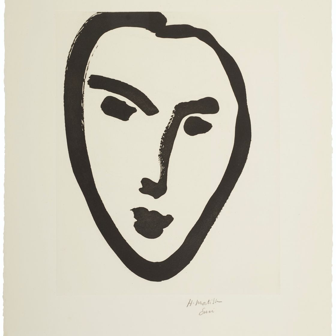 Henri Matisse — Молодой студент. Маска, которую я