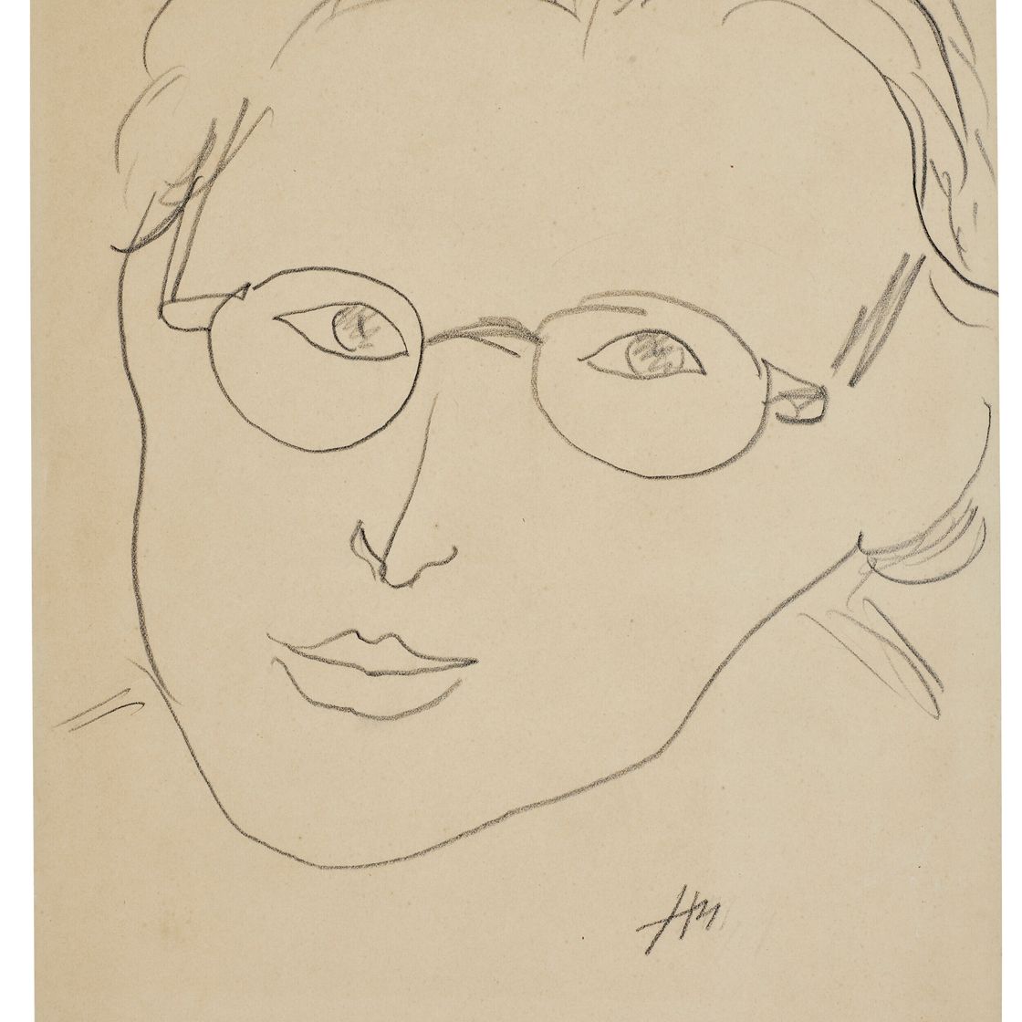 Henri Matisse — Лидия в люнетах