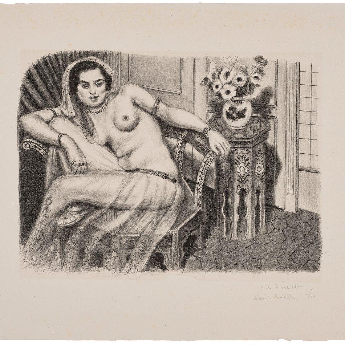 Henri Matisse — Индус в тюлевом платье а-ля юпитер