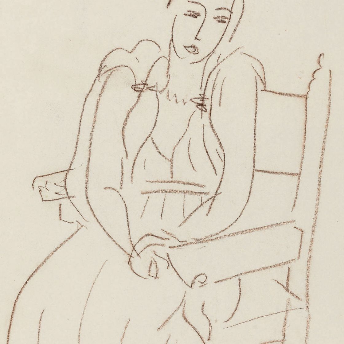 Henri Matisse — Женская осанка
