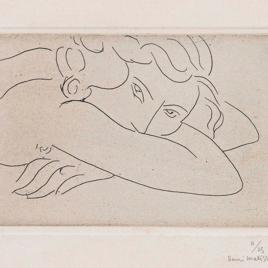 Henri Matisse — Молодая женщина в образе без лифчиков