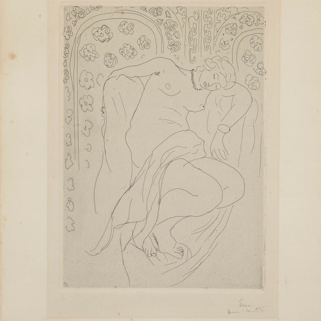 Henri Matisse — Фигурка, украшающая сердце мушарабии, изображение 1