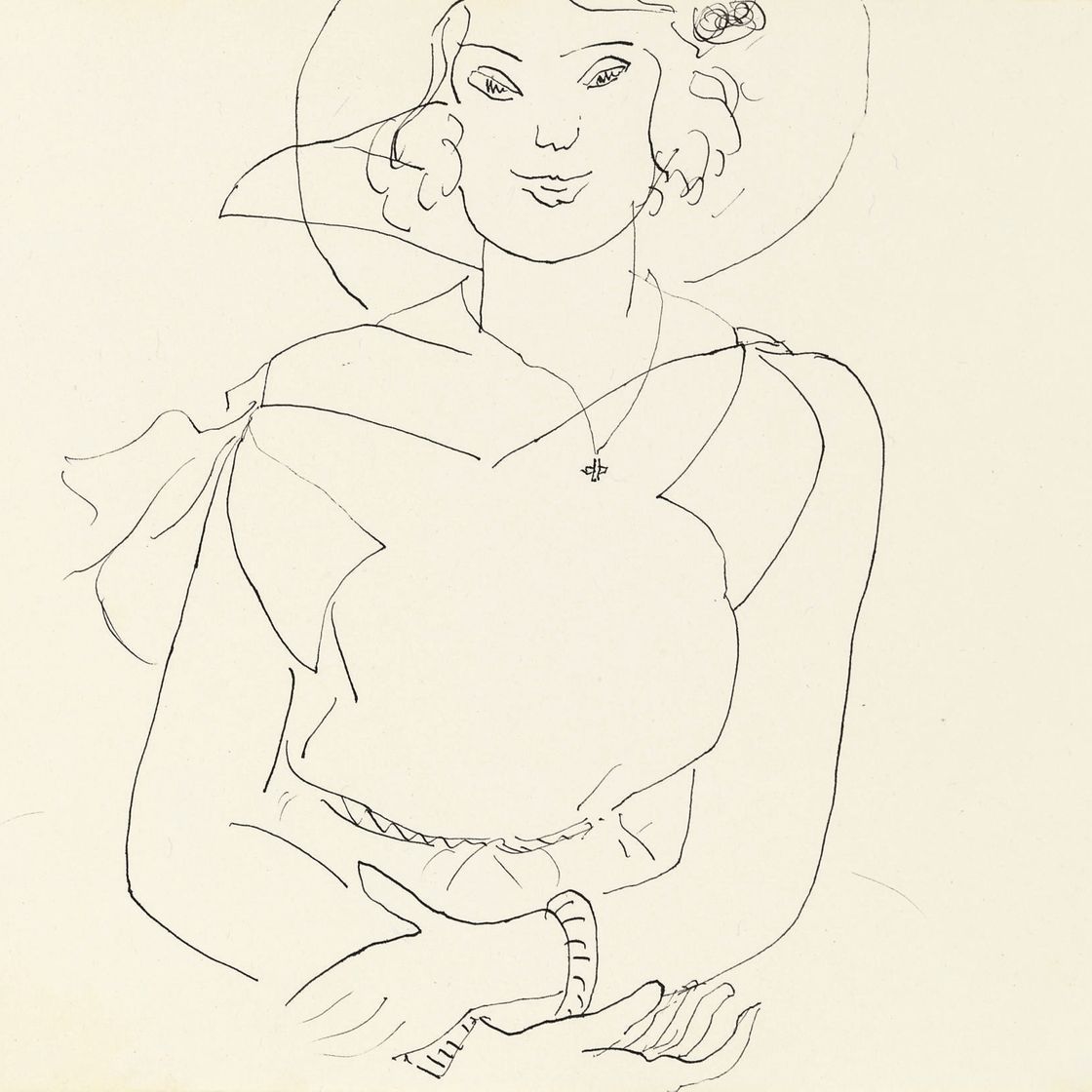 Henri Matisse — Женщина в головной убор