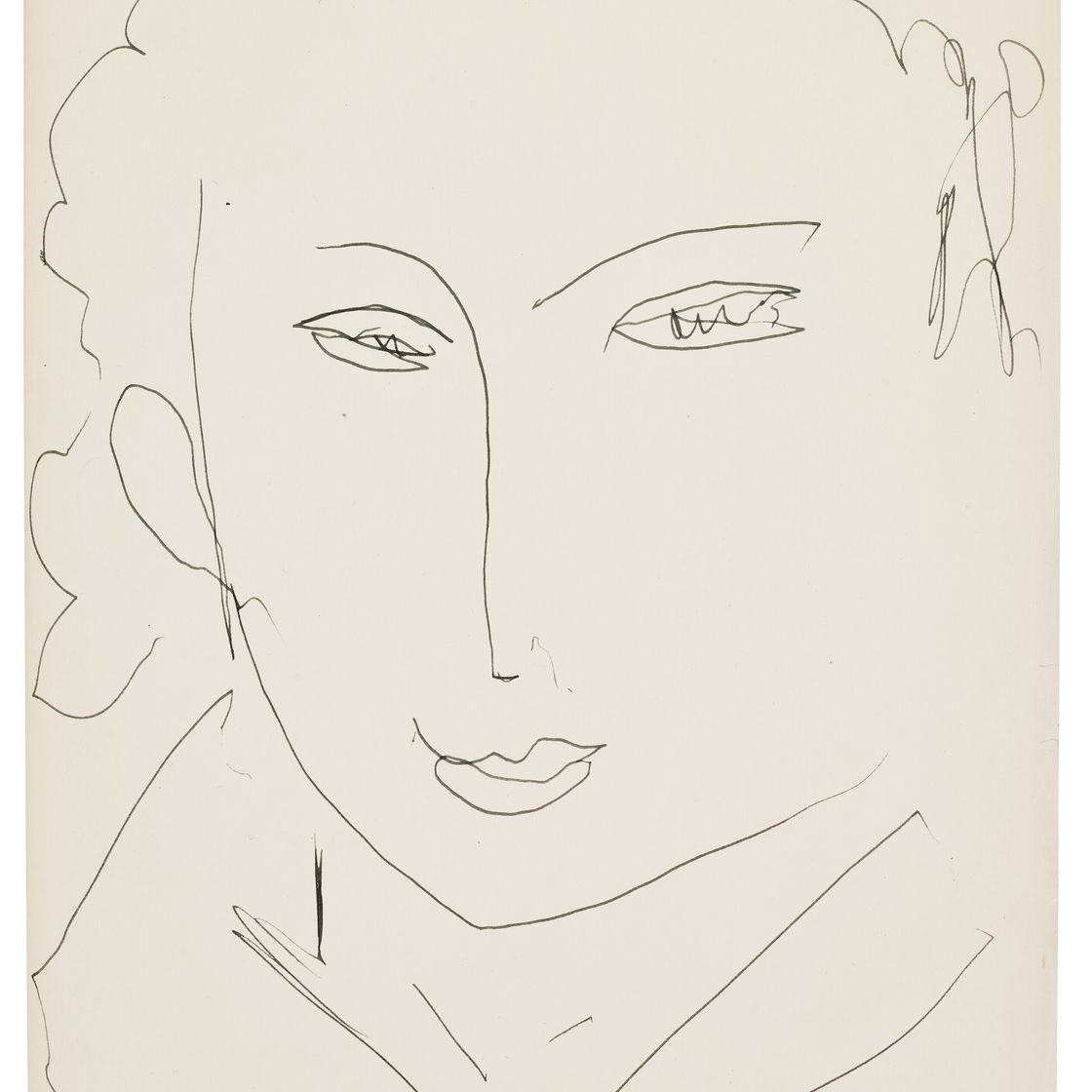 Henri Matisse — Женский облик (Лидия)