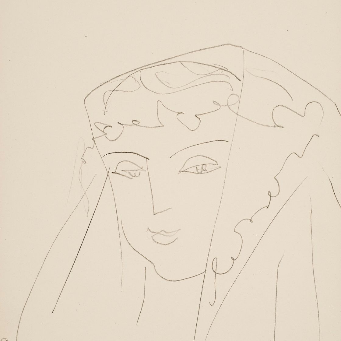 Henri Matisse — Женщина в вуали (Лидия Делекторская)