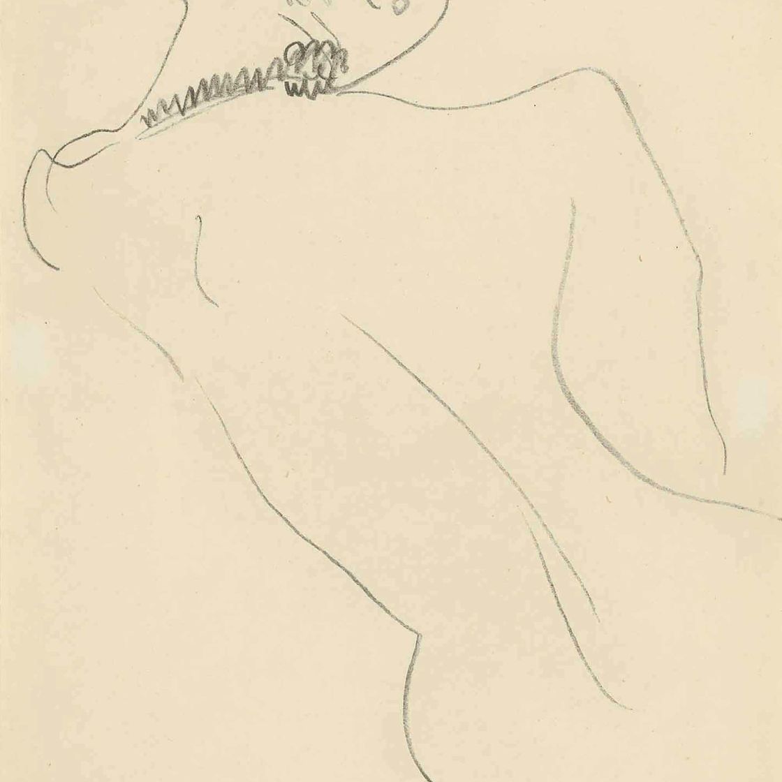 Henri Matisse — Фигура в черном колье