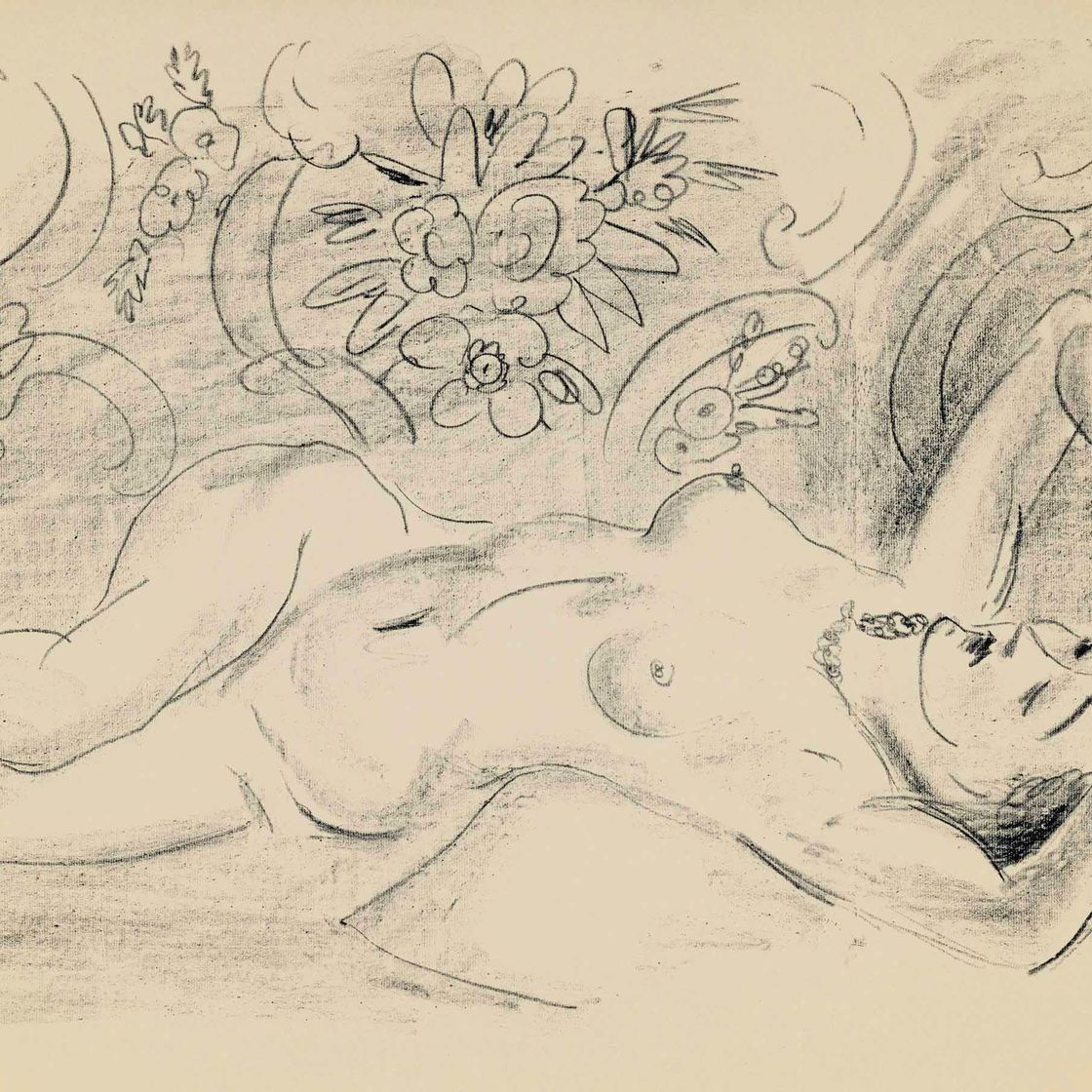 Henri Matisse — Ну, Этюд о кручении корпуса (D. 472)