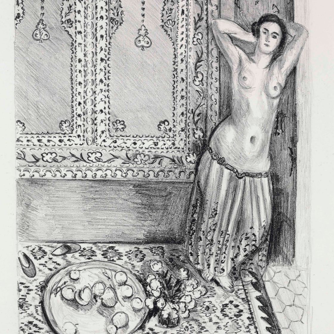 Henri Matisse — Дебют одалиски на фруктовом плато