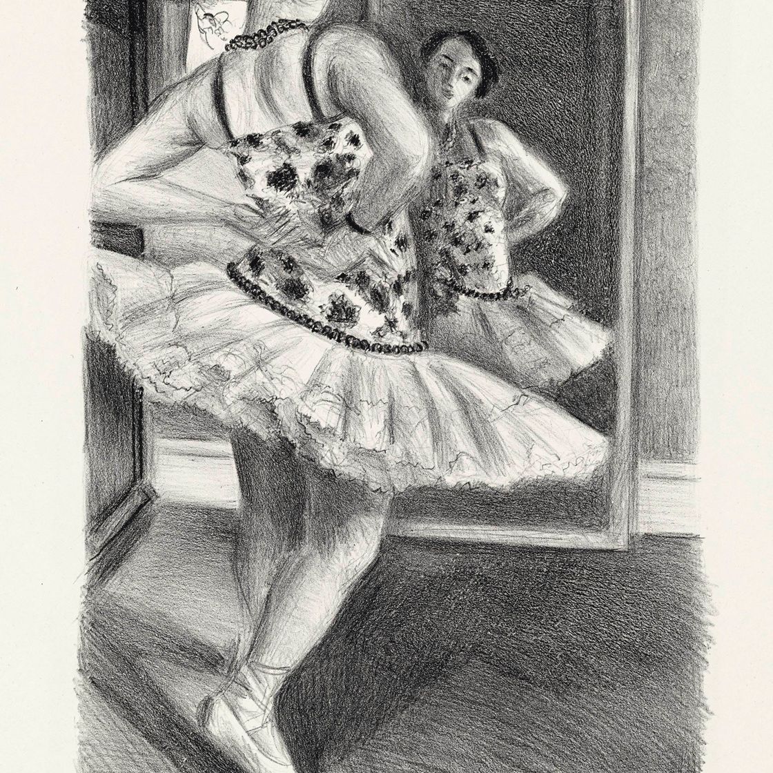 Henri Matisse — Датчанка, танцующая в зеркале (D. 490)