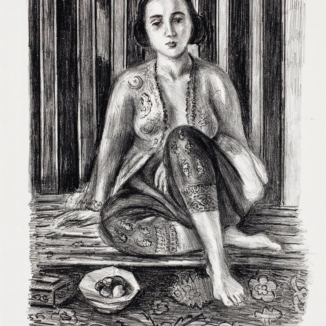 Henri Matisse — Одалиска в фруктовом купе (D. 466)