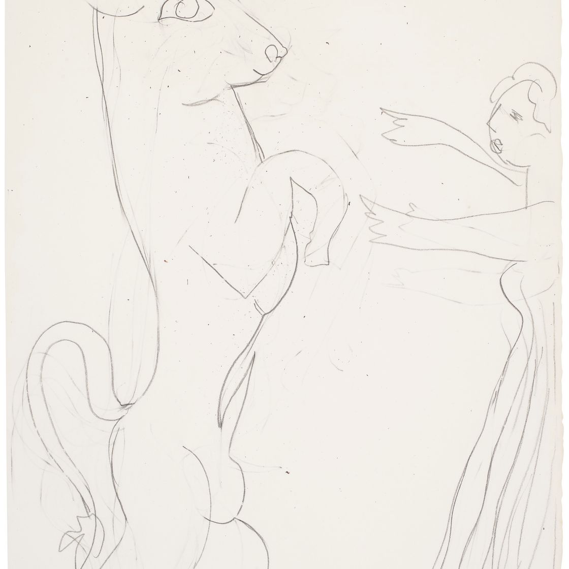 Henri Matisse — Минотавр и женщина