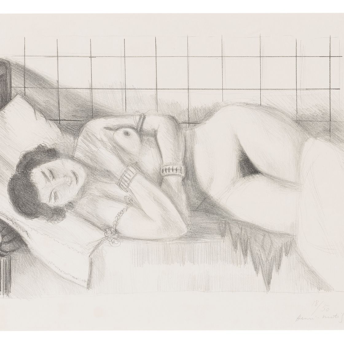 Henri Matisse — Фигура эндорми, замок сюр-ле-Ямб