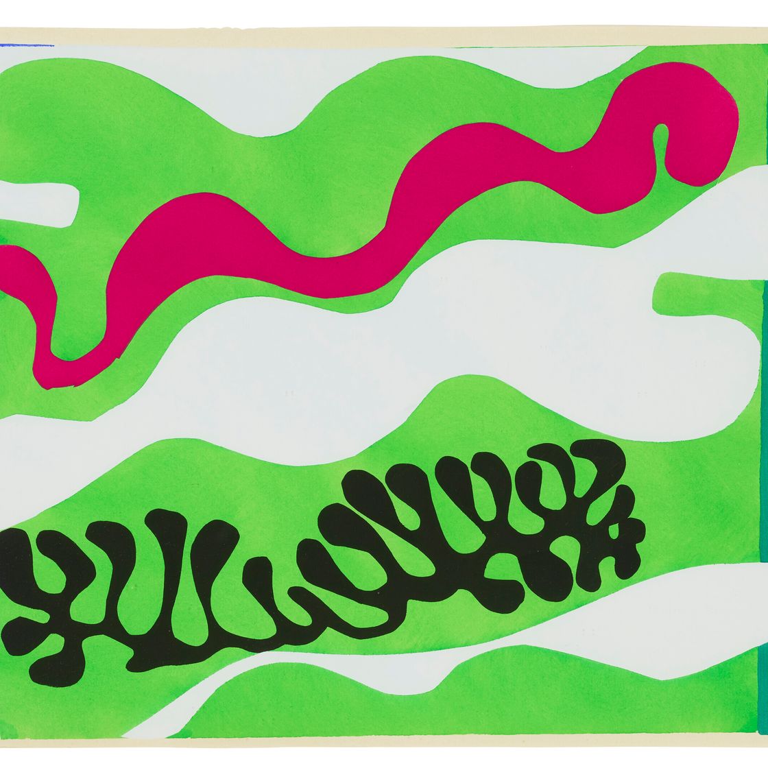 Henri Matisse — Ле Лагон, из джаза, изображение 1
