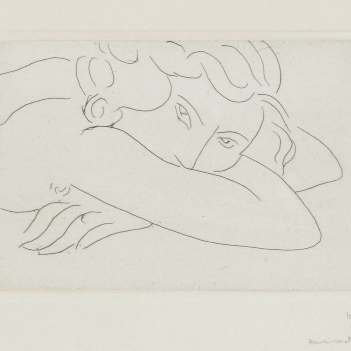 Henri Matisse — Молодая женщина в образе без лифчиков (Р. 168)