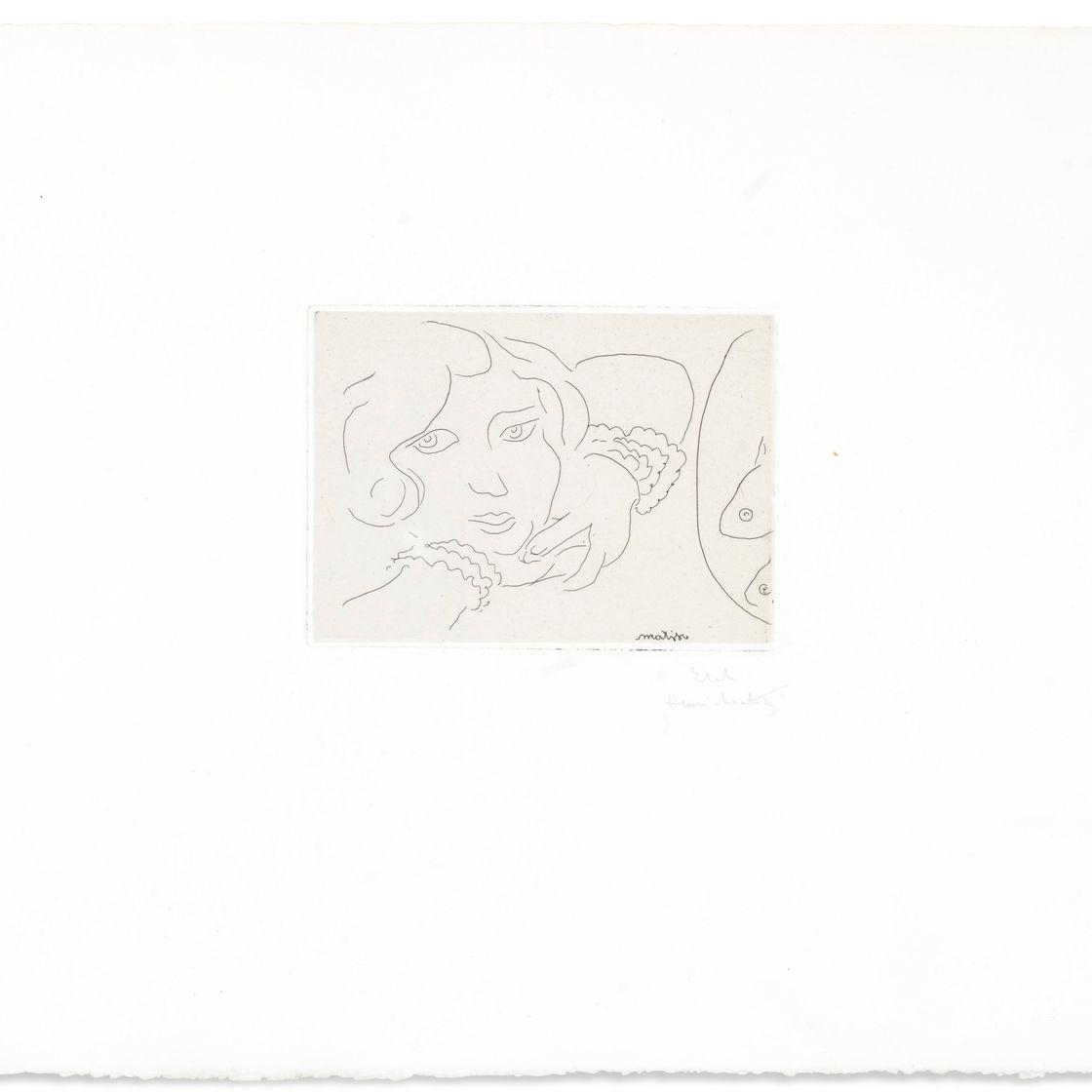 Henri Matisse — Встреча наедине с молодой девушкой и двумя карпатскими доресами
