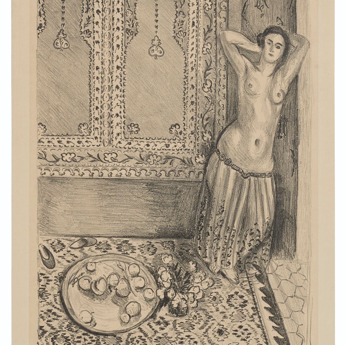 Henri Matisse — Дебют одалиски на фруктовом плато