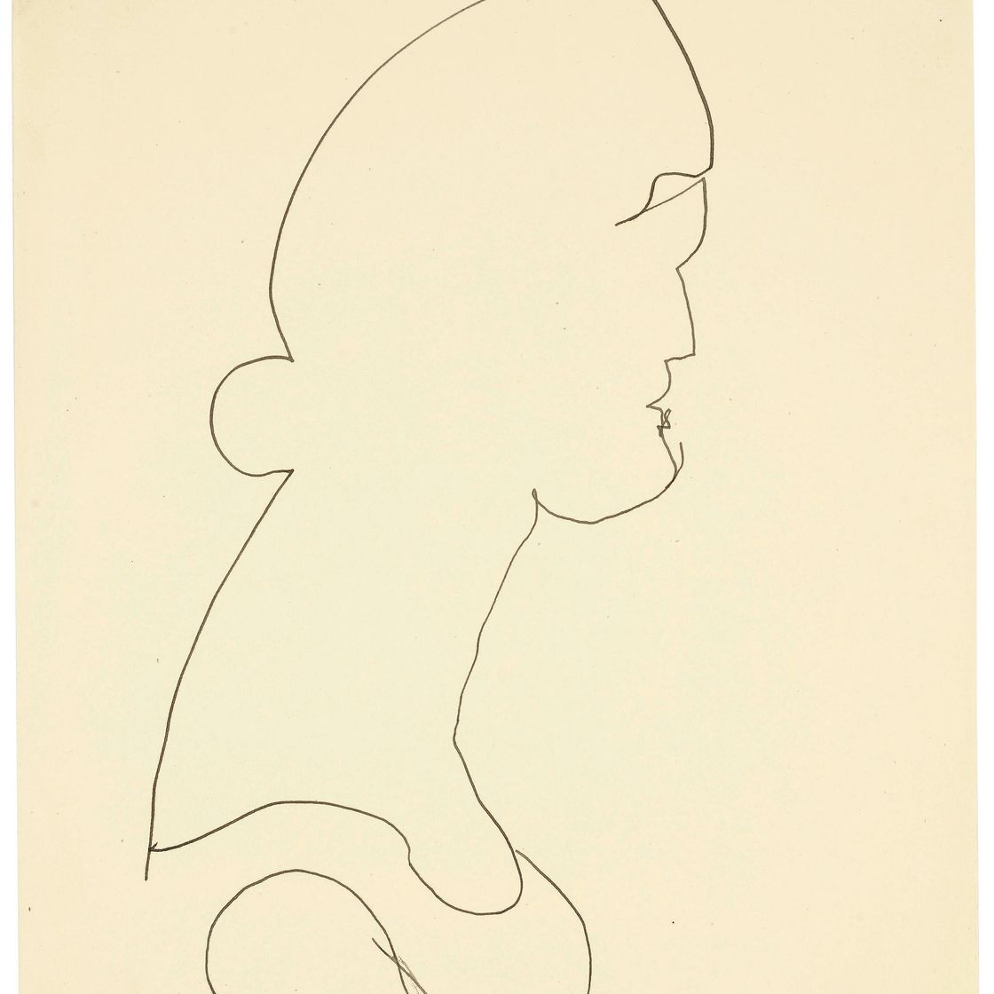 Henri Matisse — Этюд в профиль