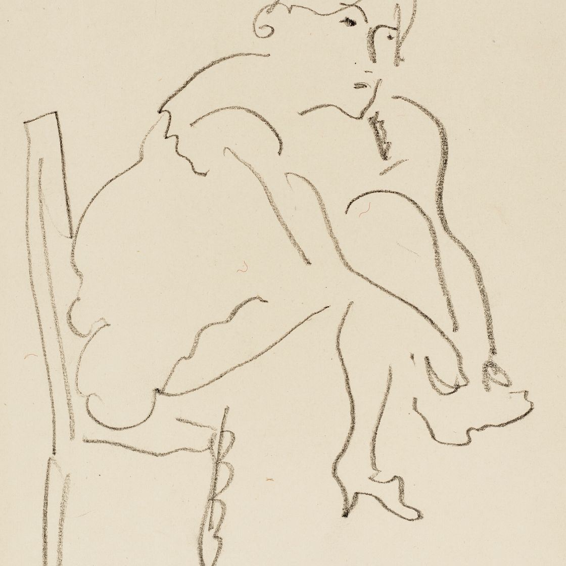 Henri Matisse — Женщина в шезлонге