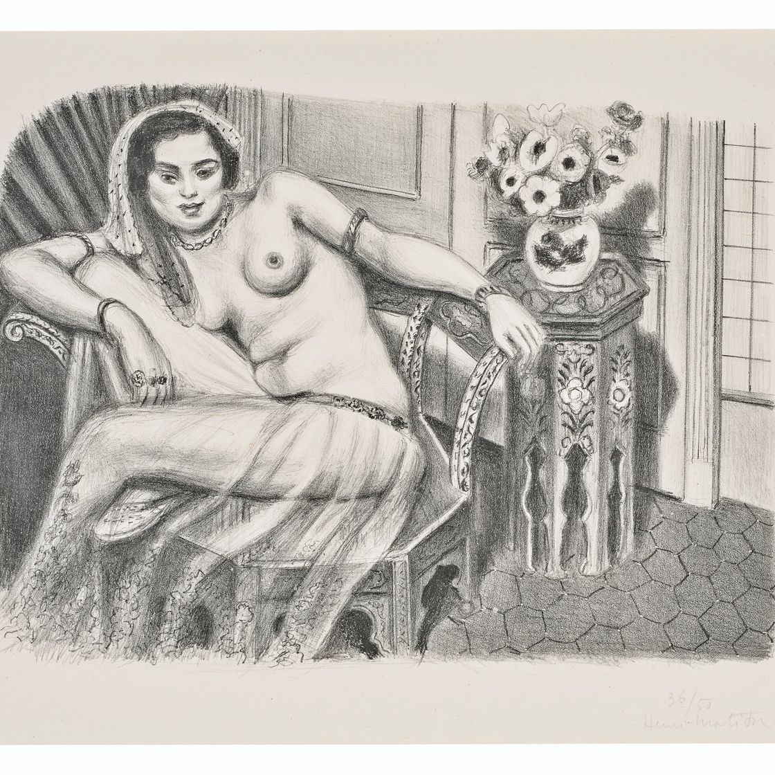 Henri Matisse — Индус а-ля тюлевый юп, изображение 1