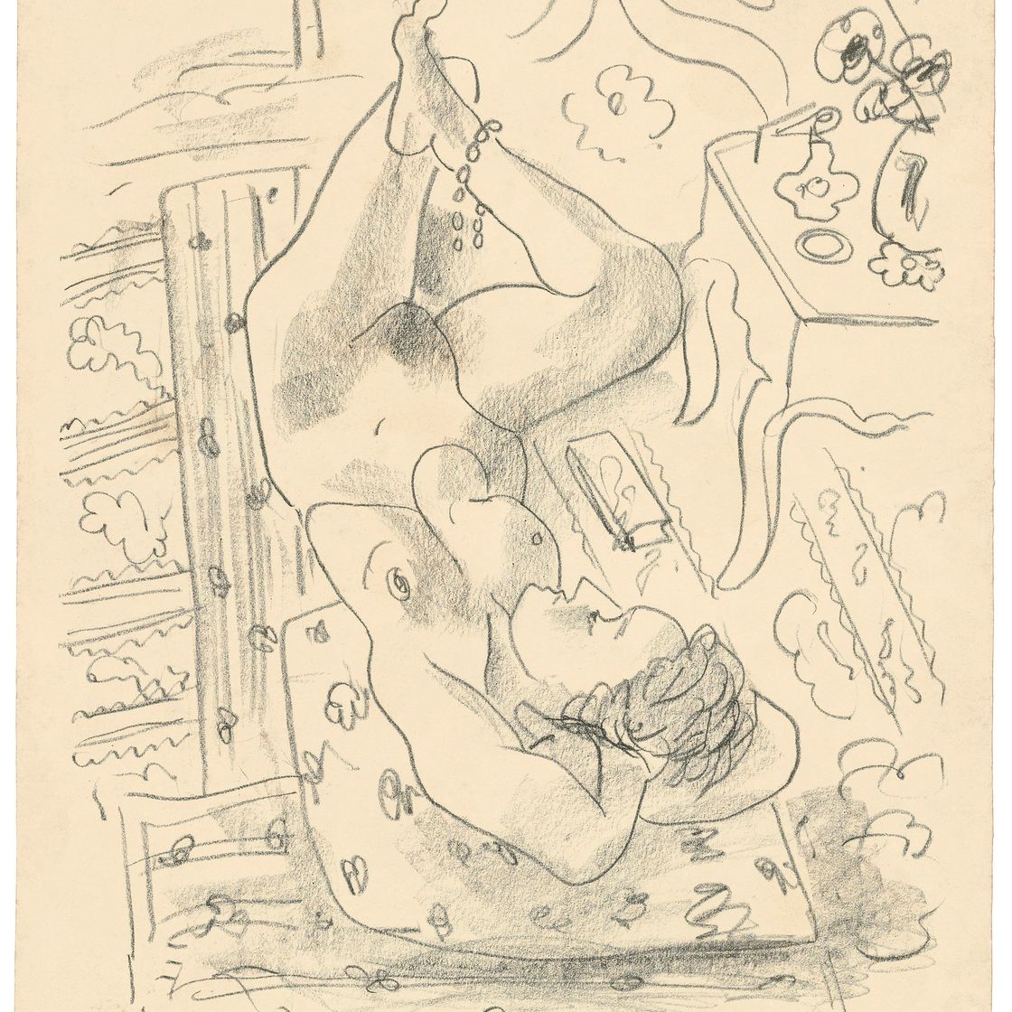 Henri Matisse — Новая ренверсия королевского стола Людовика XV