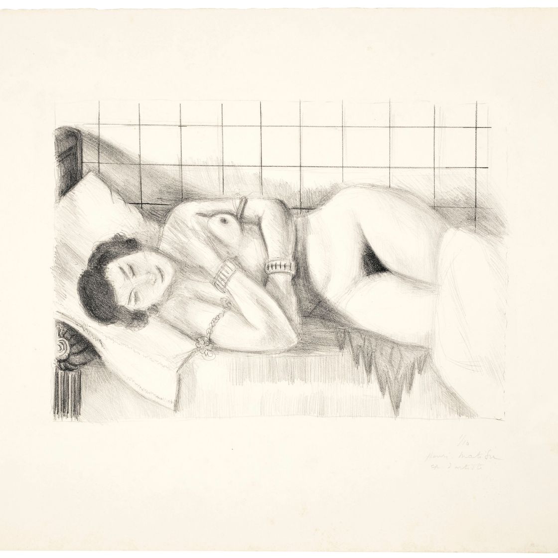 Henri Matisse — Фигура эндорми, замок сюр-ле-Ямб