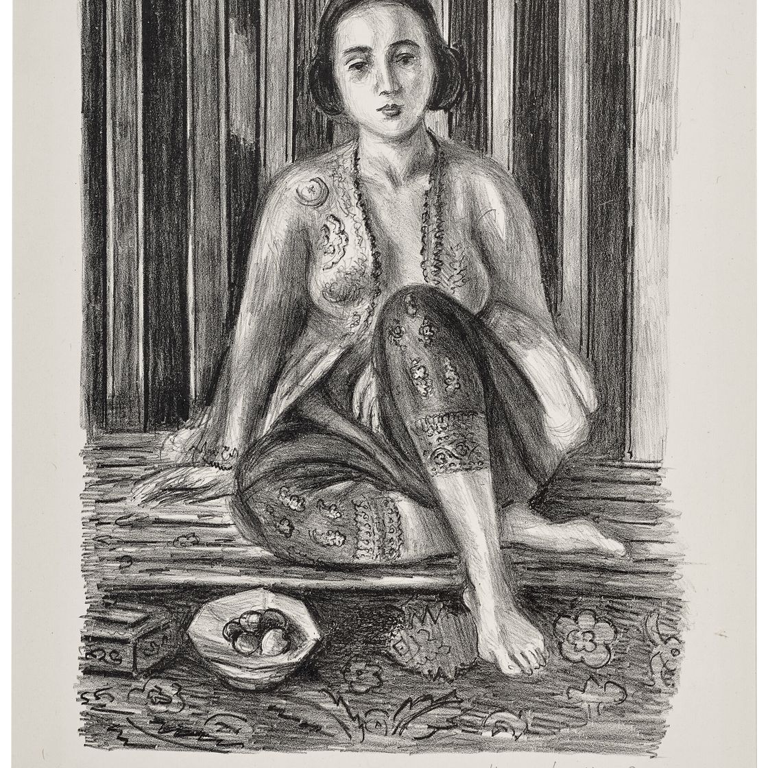 Henri Matisse — Одалиска в фруктовом купе