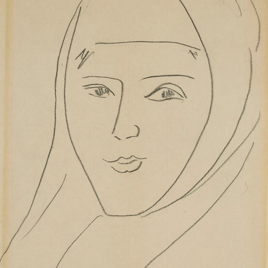 Henri Matisse — Женщина в вуали, Дусия