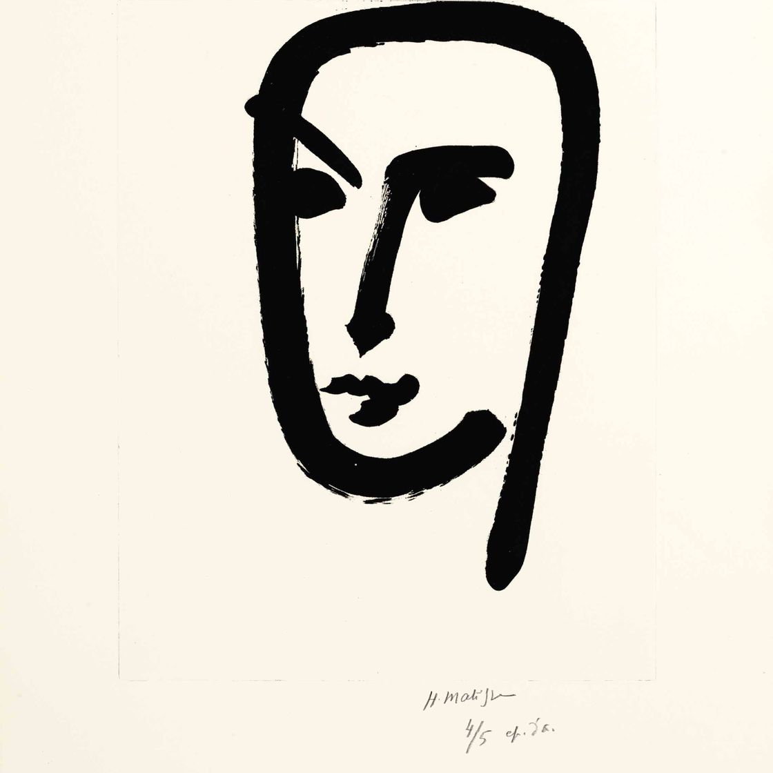 Henri Matisse — Молодой студент в три четверти