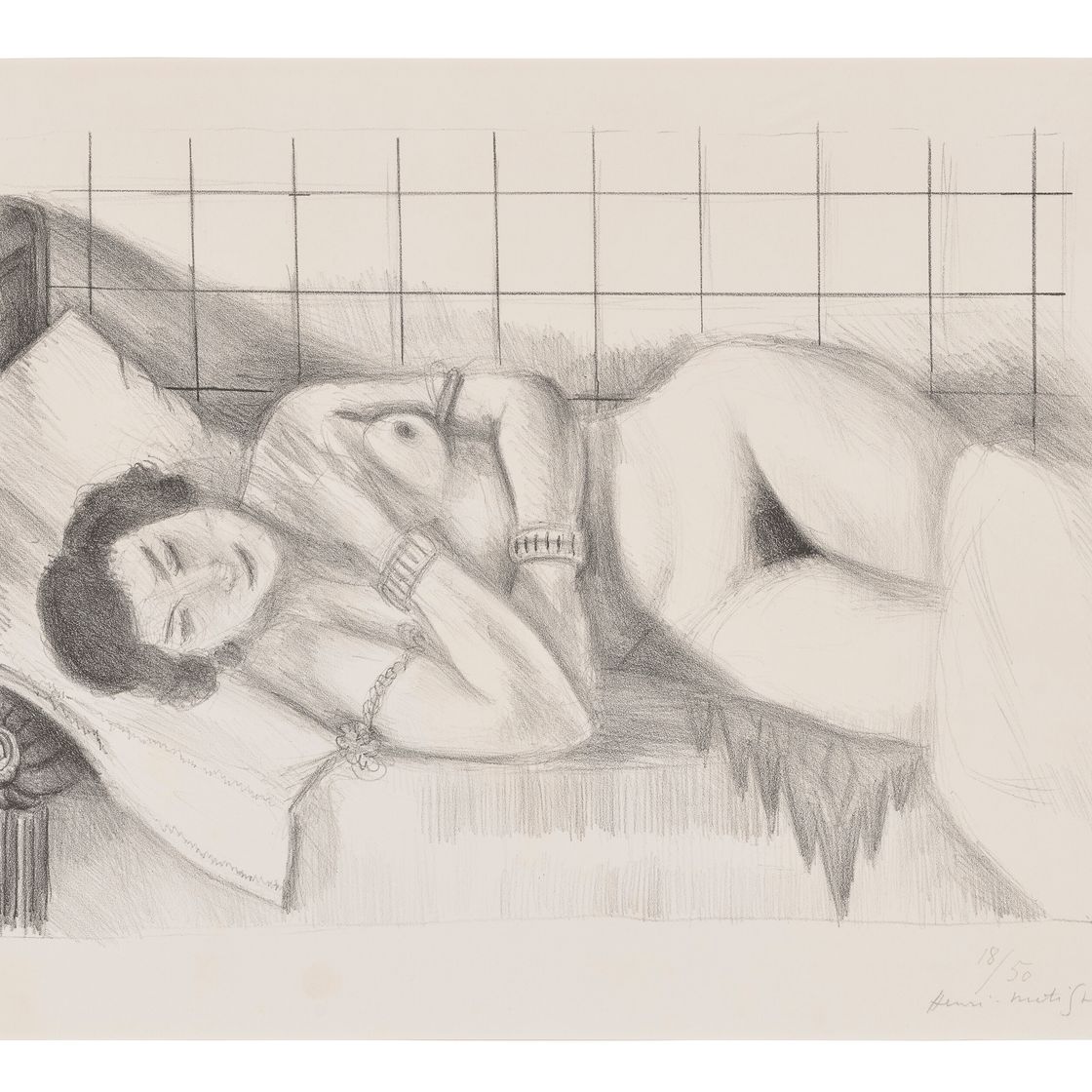 Henri Matisse — Фигура эндорми, замок сюр-ле-Ямб