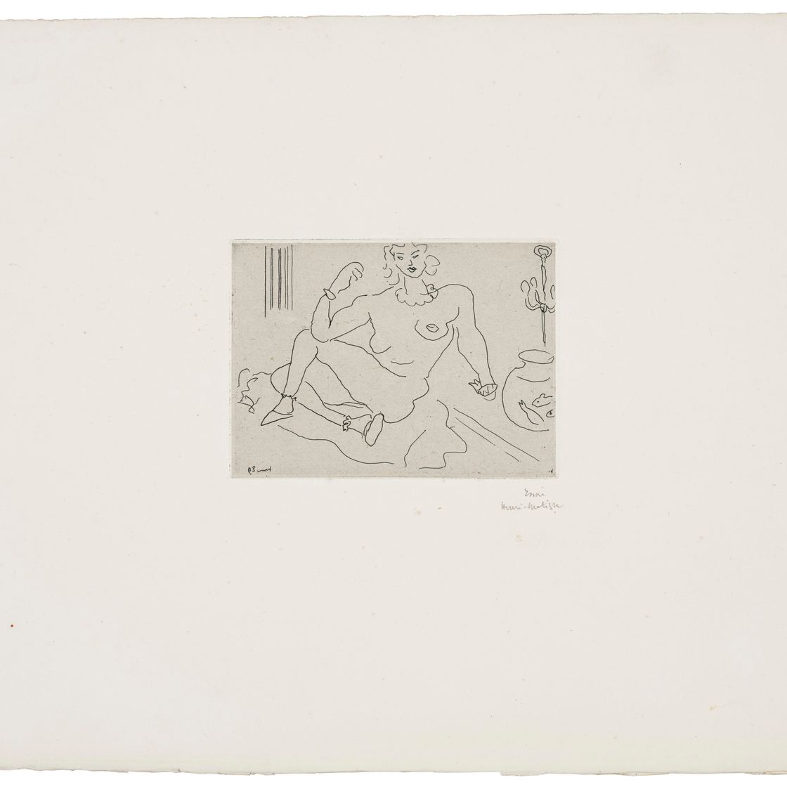 Henri Matisse — Ну, вот и все, что нужно для солярия, куд-позэ-сюр-джамбе