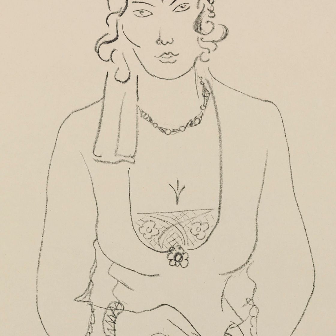 Henri Matisse — Персона с треугольным крестом