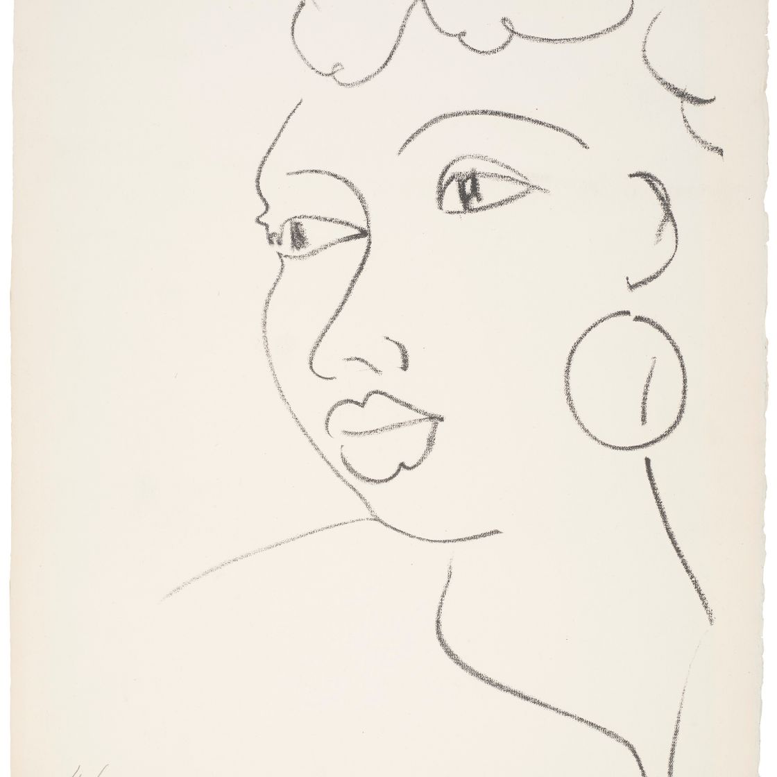 Henri Matisse — Гаитянка с букле из Ореля