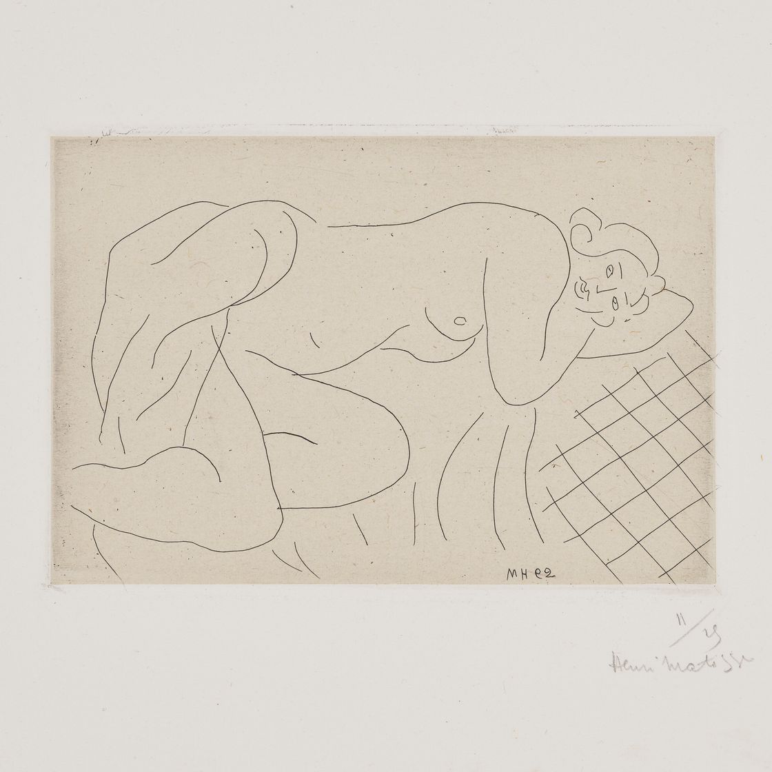 Henri Matisse — В постели с котом, в бюстгальтерах наедине